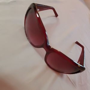 Maroon sunglasses